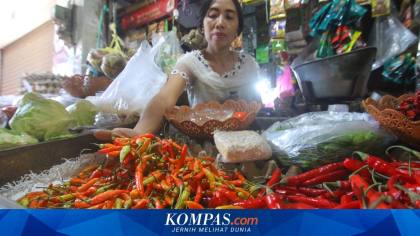 Harga Cabai Rawit Naik hingga Rp 73.000, BPS: Lampaui Harga Acuan