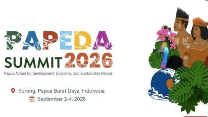 Zulkifli Hasan Berulang Tahun di Papeda Summit Sorong