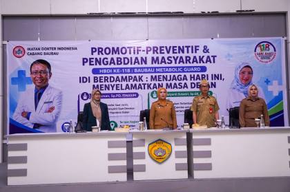 IDI Baubau Peringati HBDI ke-118 lewat Program Baubau Metabolic Guard