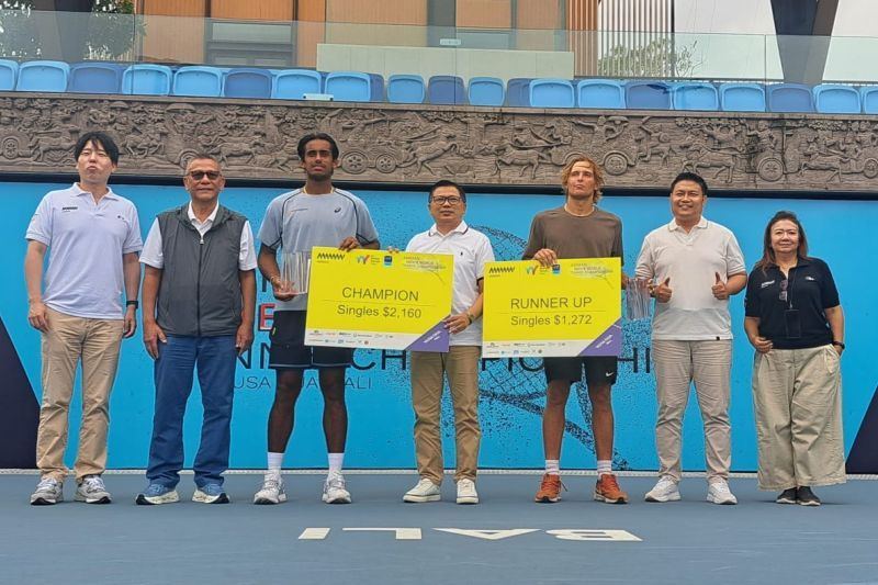 Petenis India juarai seri keempat ITF M15 Bali