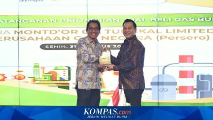 PGN Dapat Tambahan Pasokan Gas 5,45 BBTUD dari WK Tungkal hingga 2034