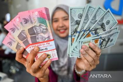 Rupiah menguat seiring pernyataan "dovish" pejabat The Fed