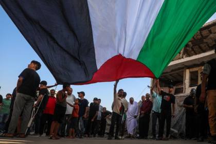 Warga Palestina gelar aksi protes tuntut informasi nasib orang hilang