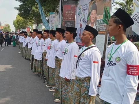 Siap Sukseskan Muktamar Ke-35 NU, Pasukan Sigap Bahrul Ulum Jalankan Pengamanan Ketat