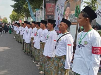 Siap Sukseskan Muktamar Ke-35 NU, Pasukan Sigap Bahrul Ulum Jalankan Pengamanan Ketat