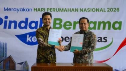Peringati HAPERNAS 2026, Perumnas Serahkan Ratusan Unit Hunian