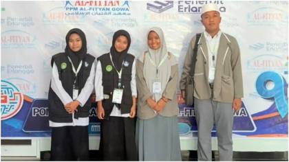 4 Santri DDI Mattoanging Wakili Bantaeng di Olimpiade Bahasa Arab Sulsel, Bersaing 198 Peserta