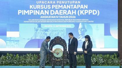 Gubernur Lemhannas Tegaskan Ketahanan Daerah Vital saat Tutup KPPD IV
