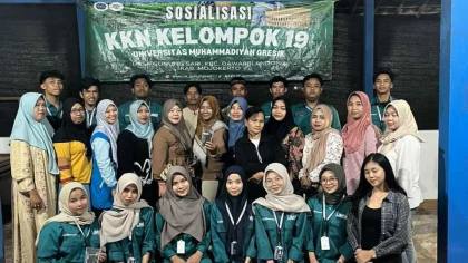 Mahasiswa UMG Sosialisasikan Inovasi Pemanfaatan Janggel Jagung sebagai Sumber Energi Alternatif