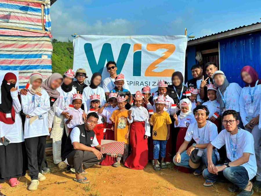 WIZ Parigi Dukung Pengabdian 5.0 Askara Muda Nusantara di Pedalaman Sirombiu