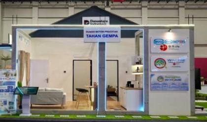 WIKA Beton Pamerkan Teknologi Rumah Modular Tahan Gempa di Danantara Housing Expo