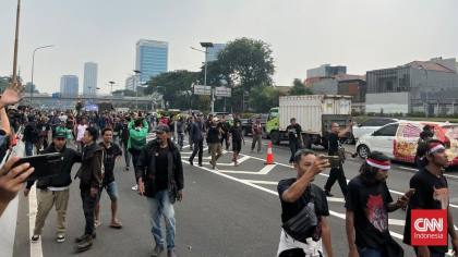 Polisi Periksa Puluhan Orang Diduga Terafiliasi Kelompok Anarko