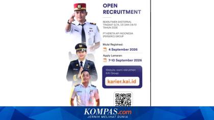 KAI Group Buka Lowongan Kerja untuk Lulusan SMA-S1, Cek Formasinya