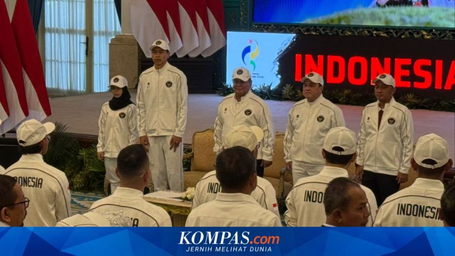 Prabowo Temui Ratusan Atlet Asian Games 2026 di Istana, Akan Lepas Mereka ke Jepang