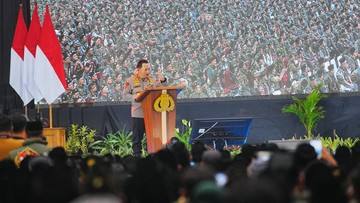 Kapolri Ajak Garda Satya NKRI Jadi Relawan Penanggulangan Bencana