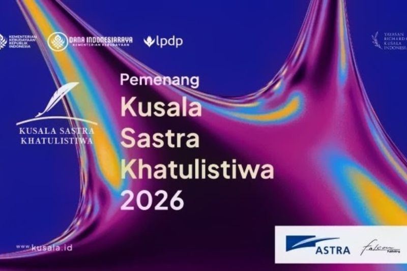Tiga buku terbaik raih anugerah Kusala Sastra Khatulistiwa 2026