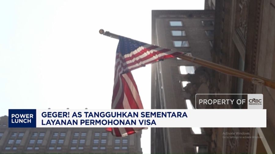 Video: Geger! AS Tangguhkan Sementara Layanan Permohonan Visa