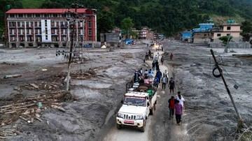 Korban Tewas Banjir Nepal-Tibet Jadi 750 Orang, Operasi SAR Terkendala