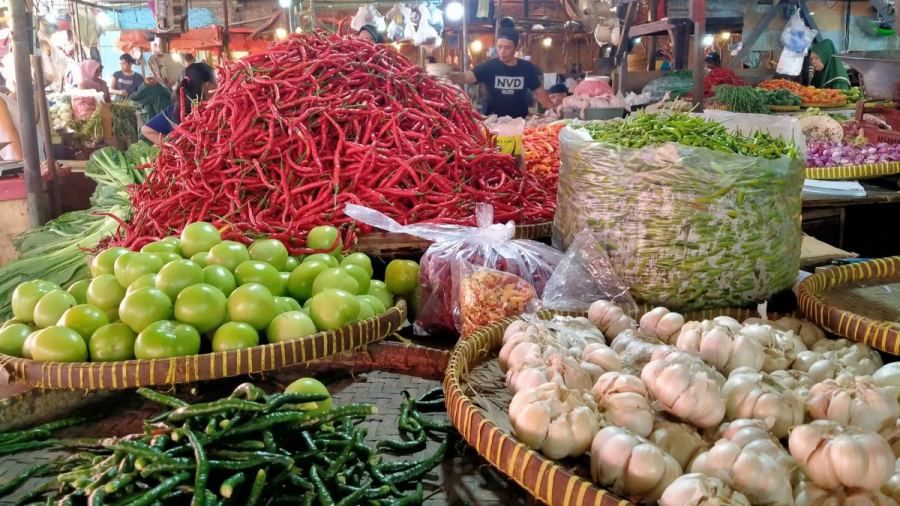Harga Pangan Hari Ini: Cabai Rawit dan Bawang di Kebayoran Lama Mulai Turun