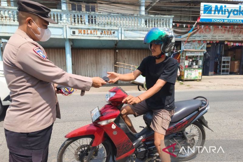 Pengendara motor diimbau waspada paparan abu vulkanik