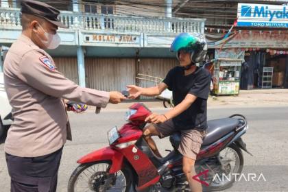 Pengendara motor diimbau waspada paparan abu vulkanik