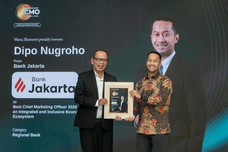 Bank Jakarta raih penghargaan Indonesia "Best CMO Awards" 2026
