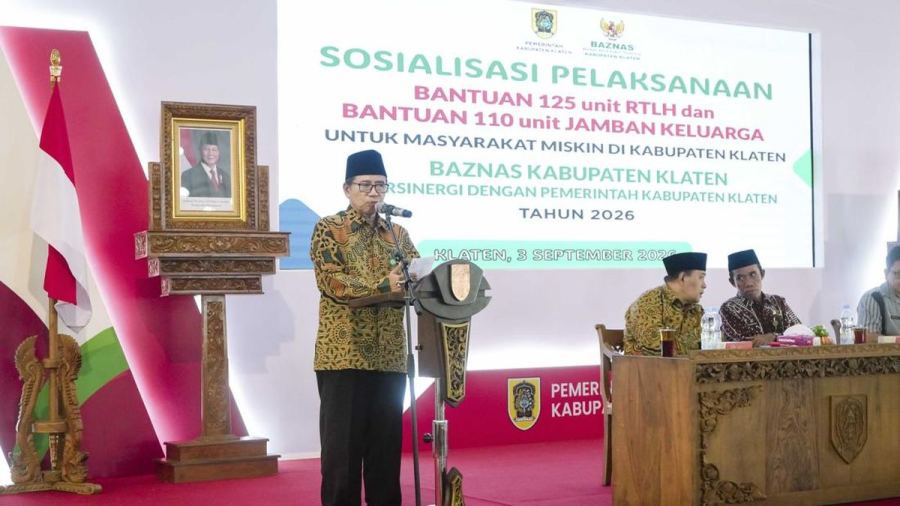 BAZNAS Klaten Siap Salurkan Bantuan Rehab 125 RTLH & 110 Jamban Sehat