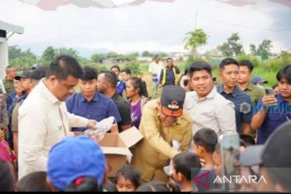Gubernur pastikan penanganan pengungsi Sinabung berjalan maksimal