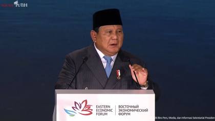 Prabowo Buka-bukaan Alasan Jalankan MBG di Ekonomi Forum Rusia