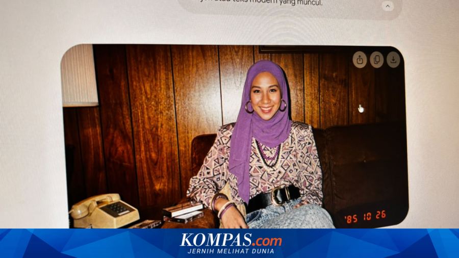 Viral Tren Foto Jadul 1980-an di TikTok dan Instagram, Ini Prompt dan Cara Bikinnya