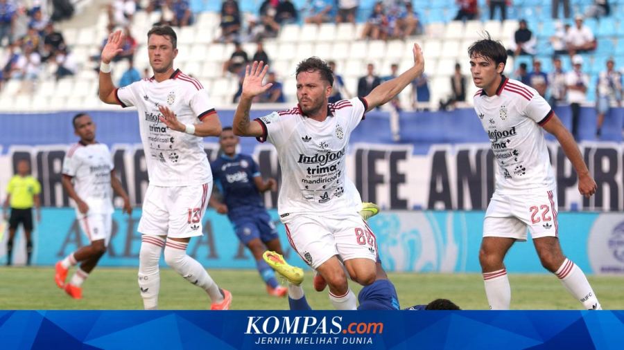 Hasil Arema FC Vs Bali United 1-3, Serdadu Tridatu Menang Tandang Perdana!