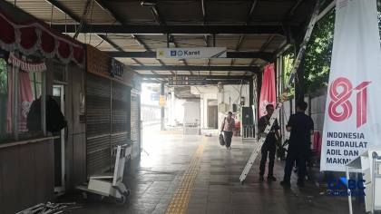 Penumpang KRL Pindah ke BNI City, Stasiun Karet Langsung Berubah Total