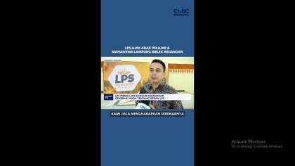 Video: LPS Ajak Anak Muda, Pelajar dan Mahasiswa Lampung Melek Keuangan